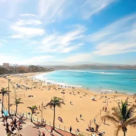 Apartment Canteras 2 King Bed & Sofa Bed Upscale 2 Balconies Las Palmas de Gran Canaria